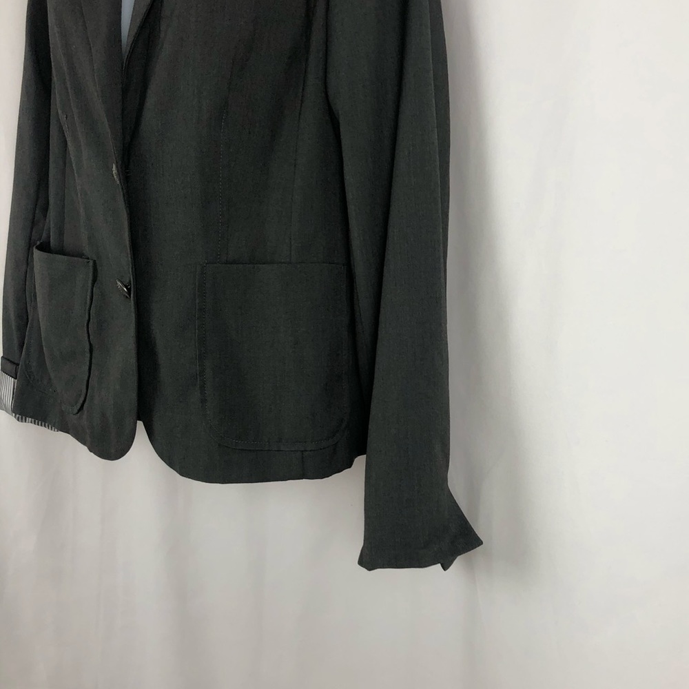 Gap Button Front Blazer Pockets 4 - image 5